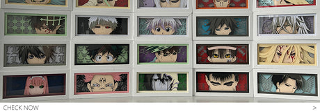 The Perfect Gift for Anime Fans - Intricate Manga Paper Carving in an Anime Lightbox