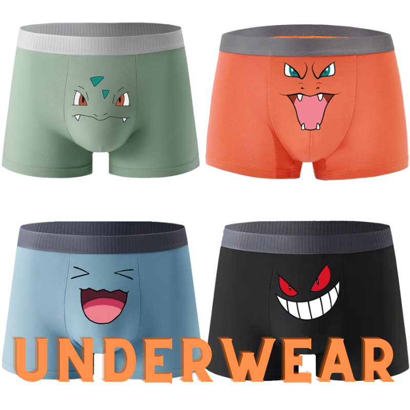 Pokemon Men's Anime Underwear
