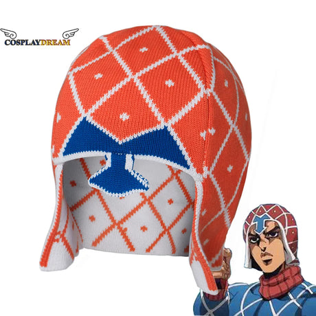This knitted hat lets you embody the style & flair of the character of Guido. | If you are looking for more Jojo Bizarre Merch, We have it all! | Check out all our Anime Merch now!