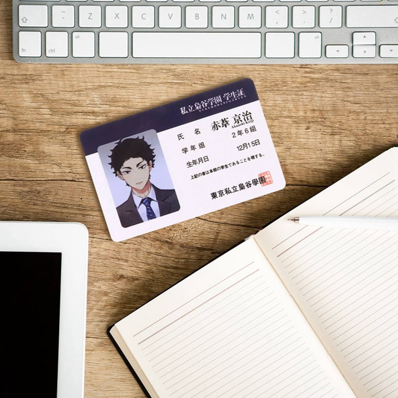 Haikyuu!! Student ID Cards