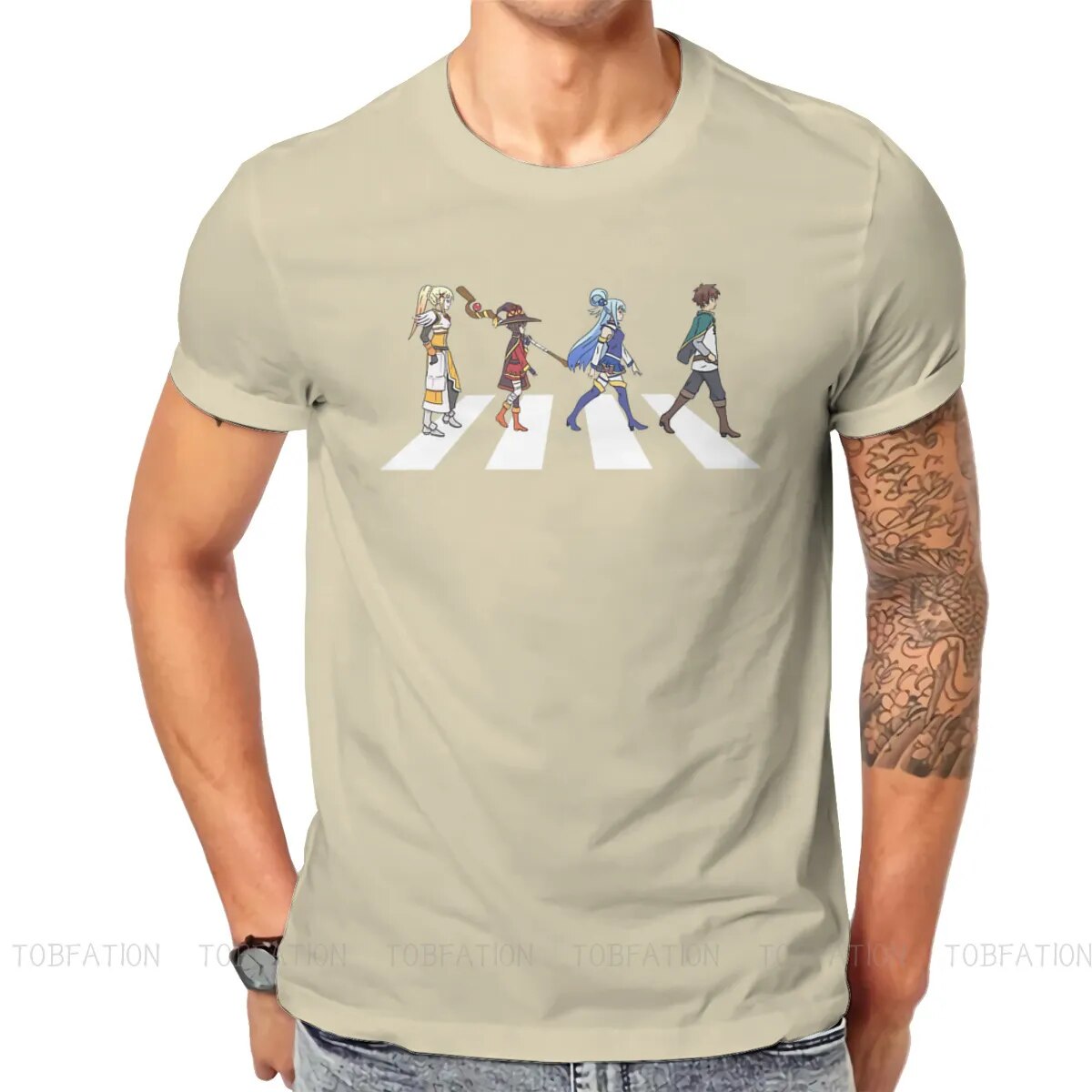 This shirt is your gateway to a world of laughter & divine adventures. Get it now! If you are looking for more KonoSuba Merch, We have it all!| Check out all our Anime Merch now!