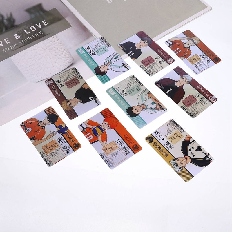 Haikyuu!! Student ID Cards