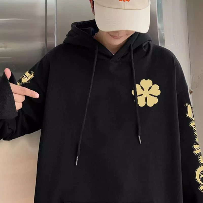This hoodies captures the magic of Black Bull. If you're looking for more Black Clover merch, we have it all! Check out our anime merch now—free shipping!