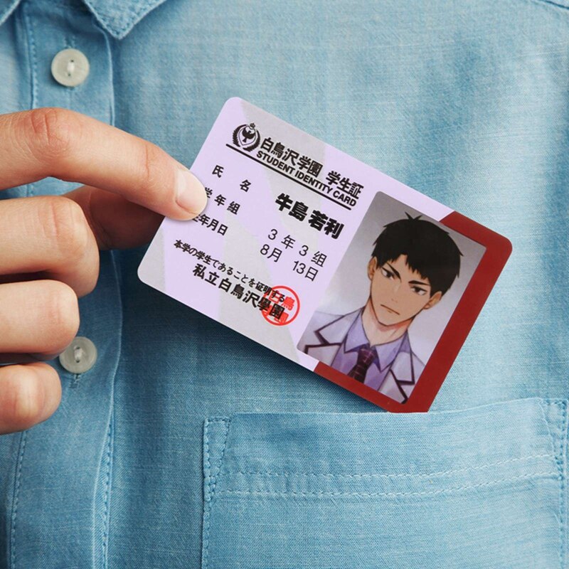 Haikyuu!! Student ID Cards