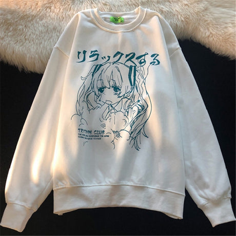 This sweatshirt captures the magic of Gothic Miku. If you're looking for more Hatsune Miku merch, we have it all! Check out our anime merch now—free shipping!