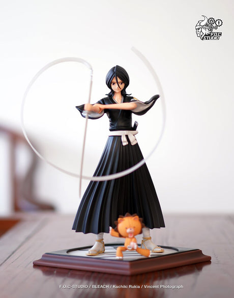 This figurine captures the magic of Rukia Kuchiki. If you're looking for more Bleach merch, we have it all! Check out our anime merch now—free shipping!