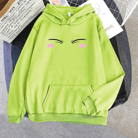 This hoodie captures the magic of That Time I Got Reincarnated as a Slime. Want more slime merch? We've got it all—explore our shop now with free shipping!