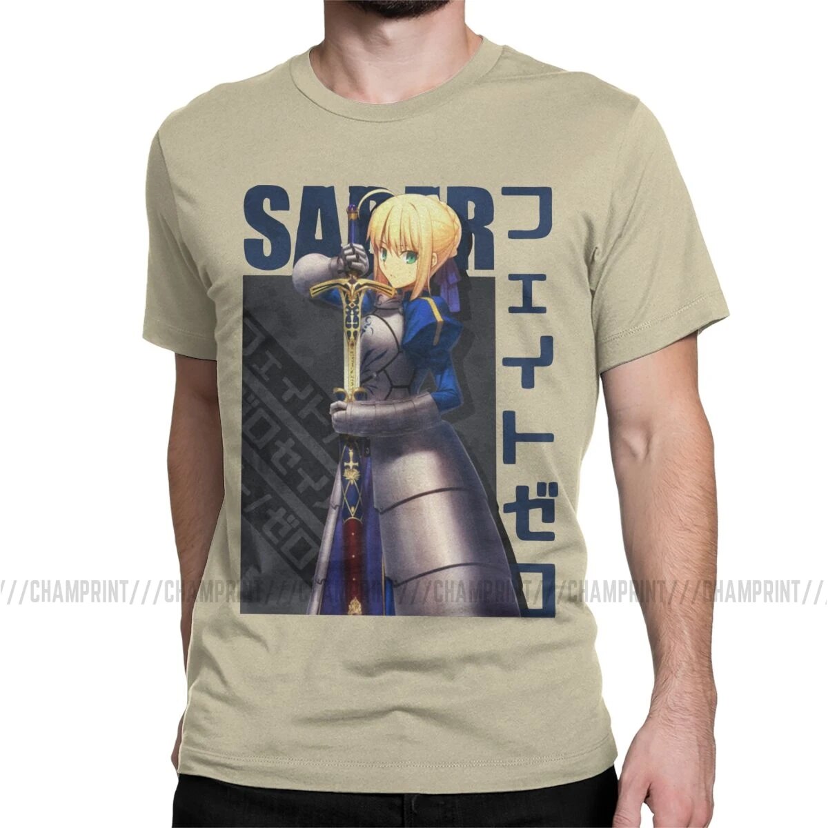 This T-shirt embodies the captivating presence of Saber | If you are looking for more Fate Stay Night Merch, We have it all!| Check out all our Anime Merch now!