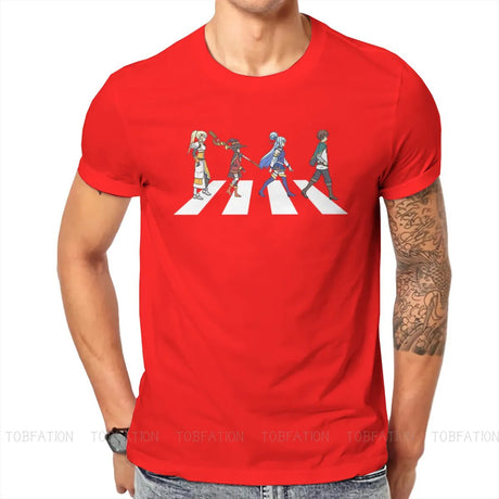 This shirt is your gateway to a world of laughter & divine adventures. Get it now! If you are looking for more KonoSuba Merch, We have it all!| Check out all our Anime Merch now!
