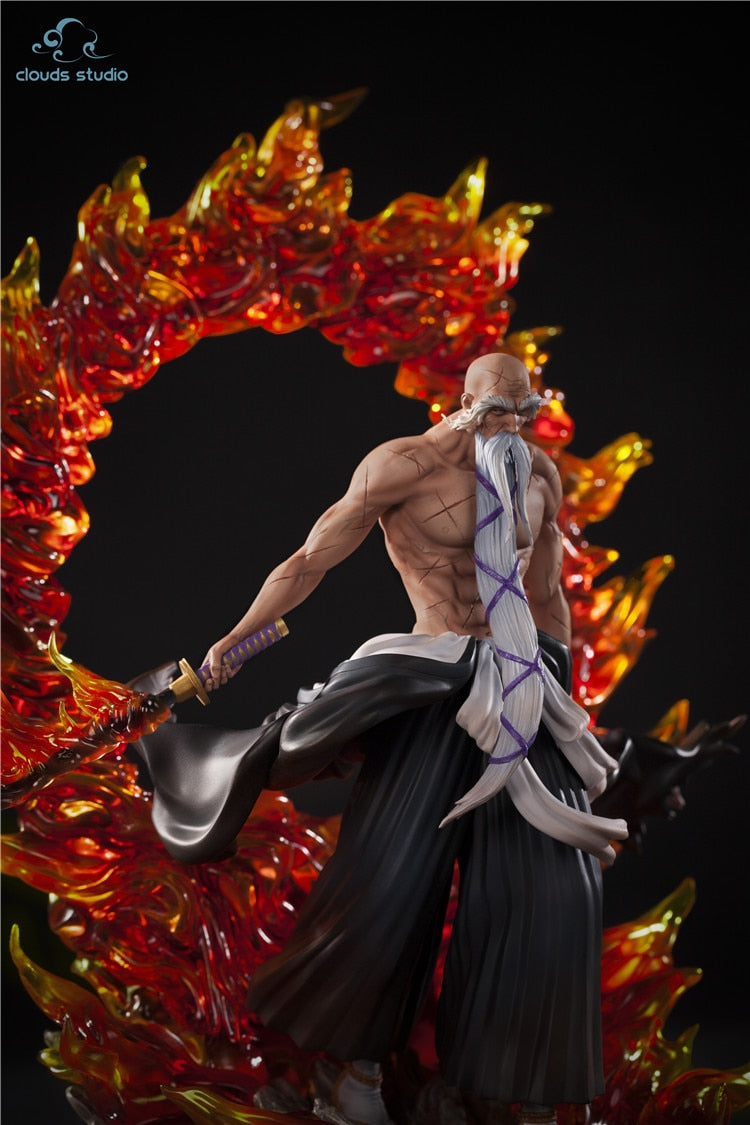This figurine captures the magic of Shigekuni Yamamoto . If you're looking for more Bleach merch, we have it all! Check out our anime merch now—free shipping!