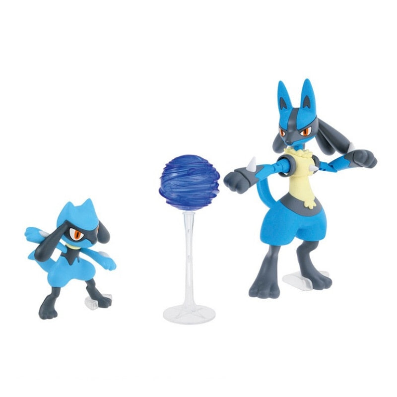 This figurine captures the magic of Lucario. If you're looking for more Pokemon merch, we have it all! Check out our anime merch now—free shipping!