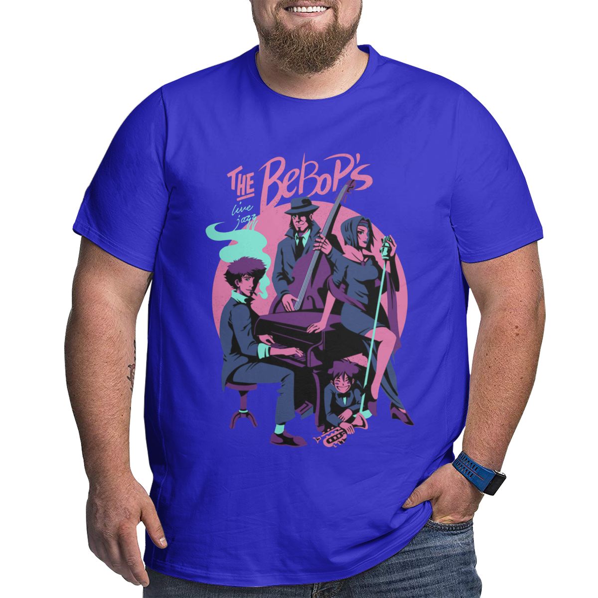 Cowboy Bebop's Big & Tall Tees
