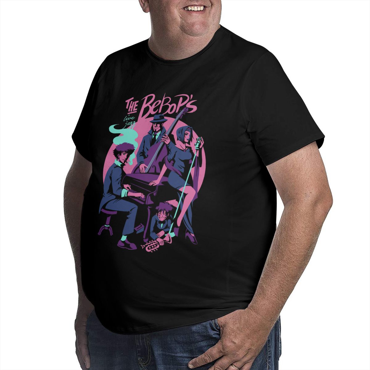 Cowboy Bebop's Big & Tall Tees