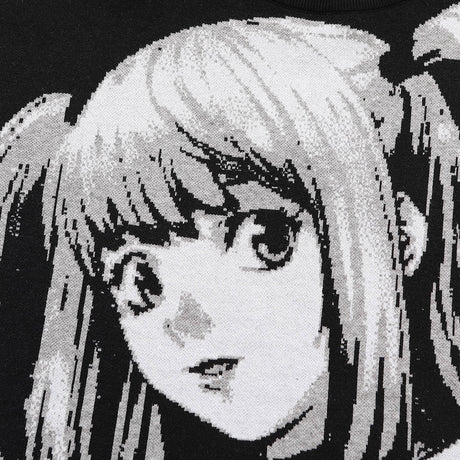 This sweatshirt captures the magic of Misa Amane. If you're looking for more Death Note merch, we have it all! Check out our anime merch now—free shipping!
