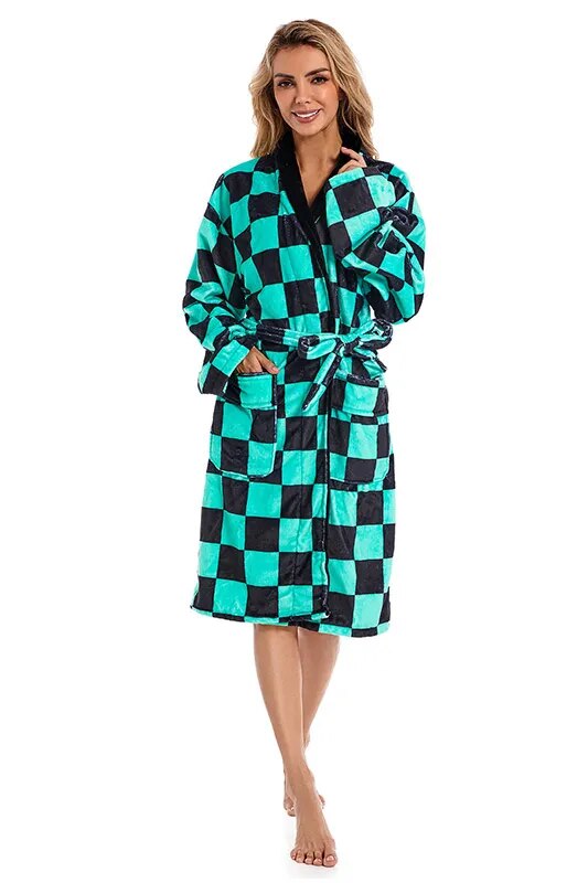 This bathrobe is crafted with meticulous attention to detail and inspired by the beloved of the series. If you are looking for more Demon Slayer Merch, We have it all!| Check out all our Anime Merch now!