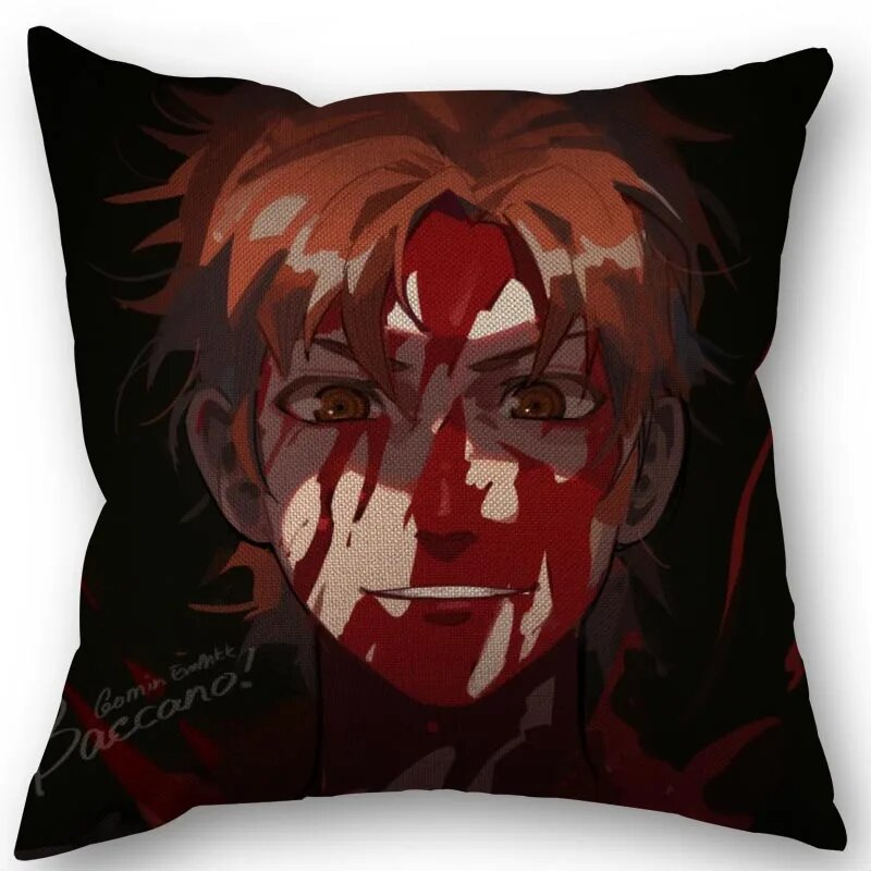 These pillowcases aren't just an accessory they're a gateway to the Baccano world. If you are looking for more Baccano Merch, We have it all! | Check out all our Anime Merch now!