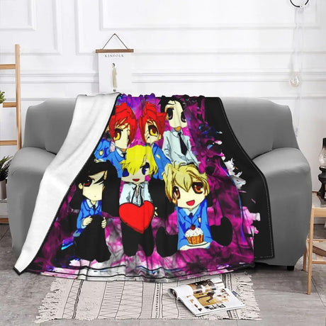 This blanket is not only a fan must-have but also a functional piece of home decor. If you are looking for more Ouran High School Merch, We have it all! | Check out all our Anime Merch now!
