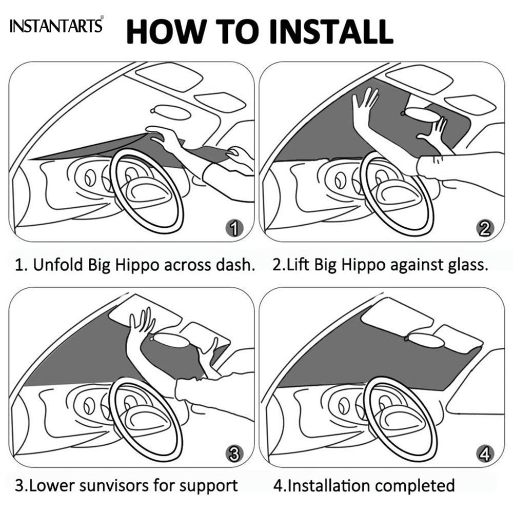 Inuyasha Car Window Sundshade Visor