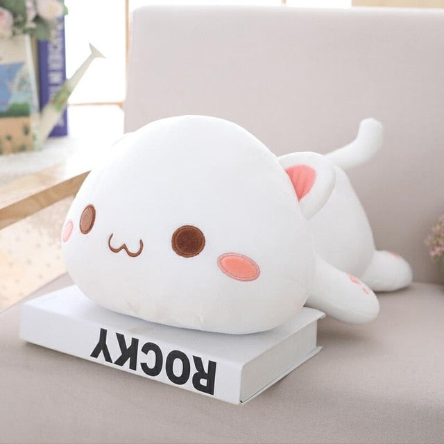 Kawaii Lying Cat Plush Toy: Embrace the Cuteness!