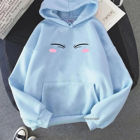 This hoodie captures the magic of That Time I Got Reincarnated as a Slime. Want more slime merch? We've got it all—explore our shop now with free shipping!