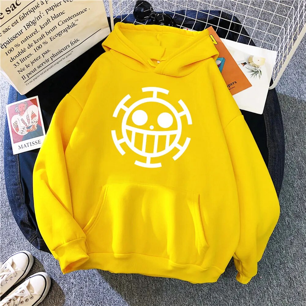 This hoodies captures the magic of Jolly Roger. If you're looking for more One Piece merch, we have it all! Check out our anime merch now—free shipping!