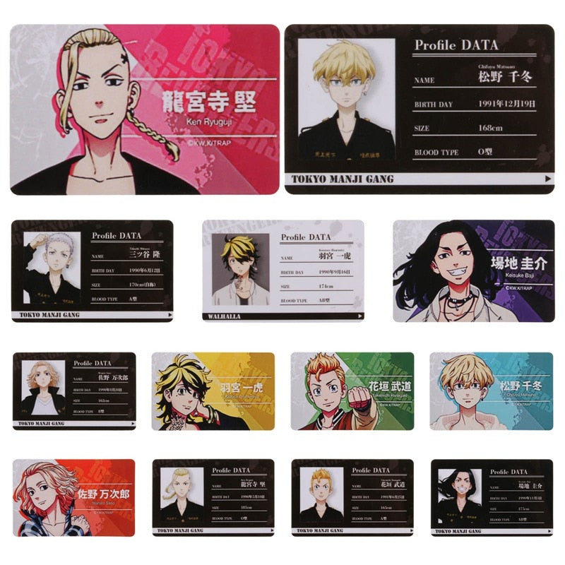 Tokyo Revengers Student ID Cards