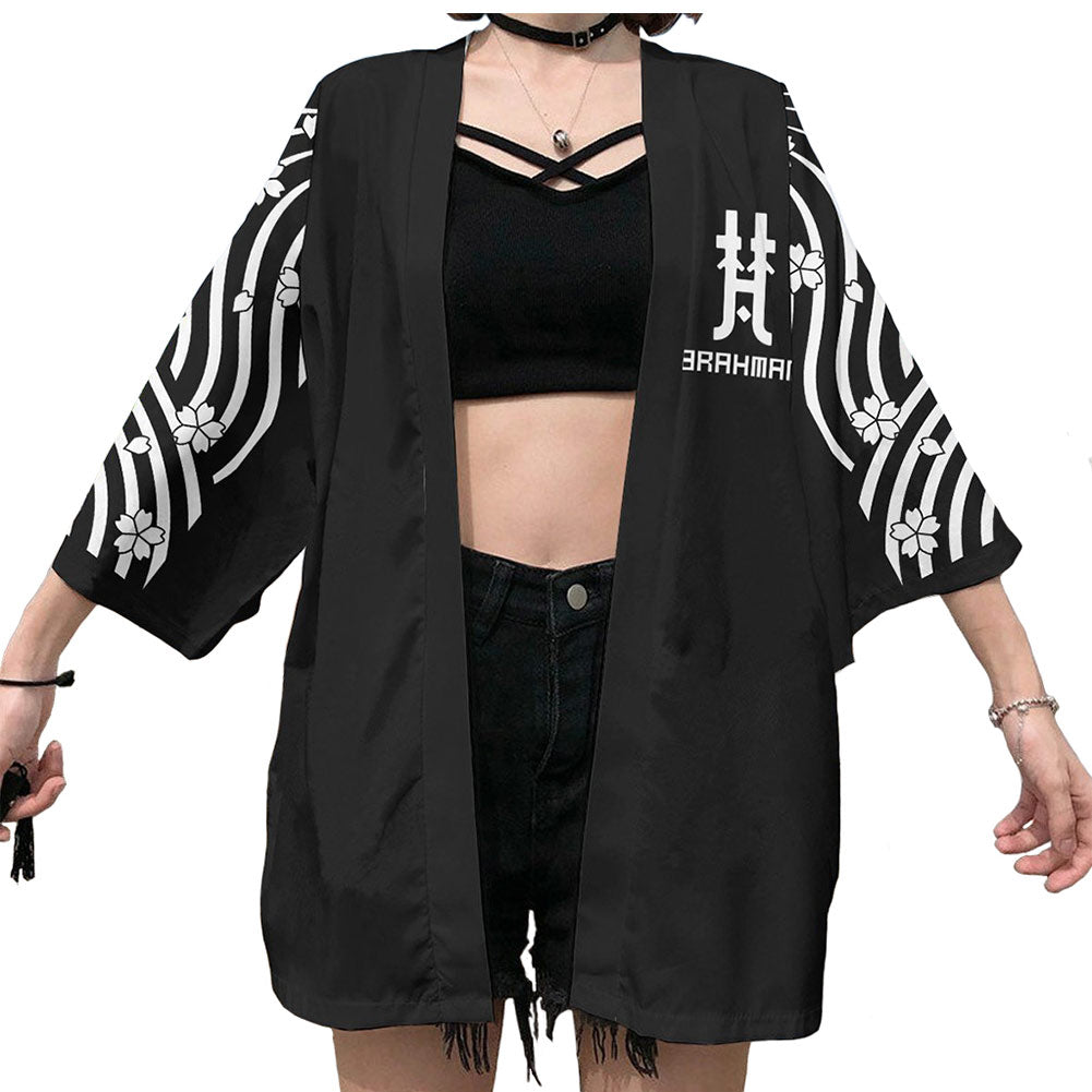 Anime Tokyo Revengers Brahman 3D Printed Cosplay Costume Cloak Kimono Cardigan Robe Coat, everythinganimee