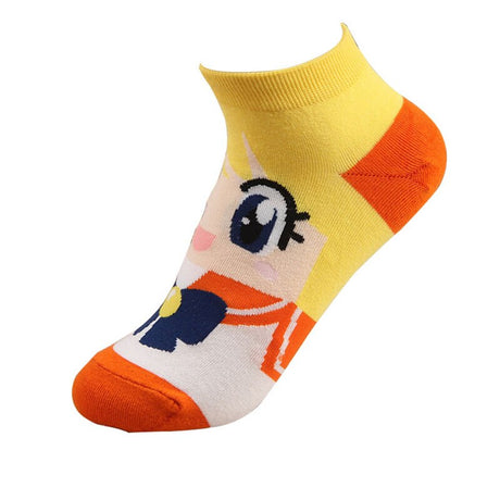 This socks captures the magic of Sailor Moon. If you're looking for more Sailor Moon merch, we have it all! Check out our anime merch now—free shipping!