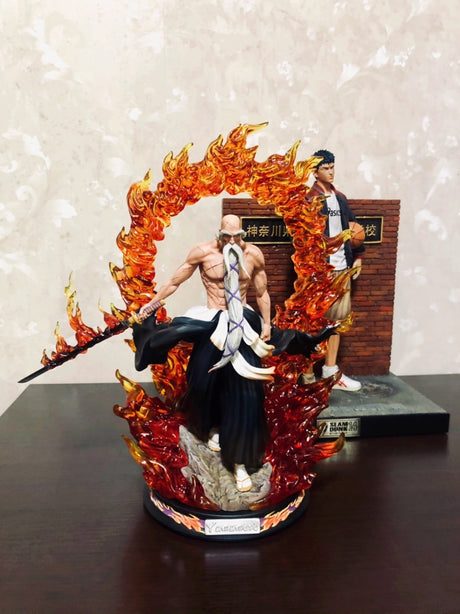 This figurine captures the magic of Shigekuni Yamamoto . If you're looking for more Bleach merch, we have it all! Check out our anime merch now—free shipping!