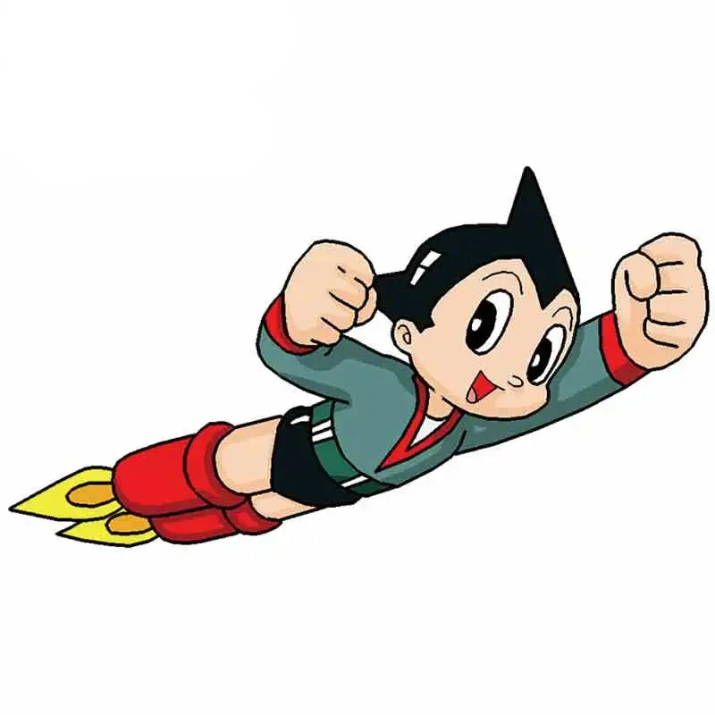 Here at Everythinganimee we have only the best anime merch! Free Global Shipping.
Celebrate the legacy of one of anime’s most iconic characters with this high-quality Astro Boy sticker. Perfect for any true fan, this sticker captures the classic charm of Astro Boy in full color and detail.