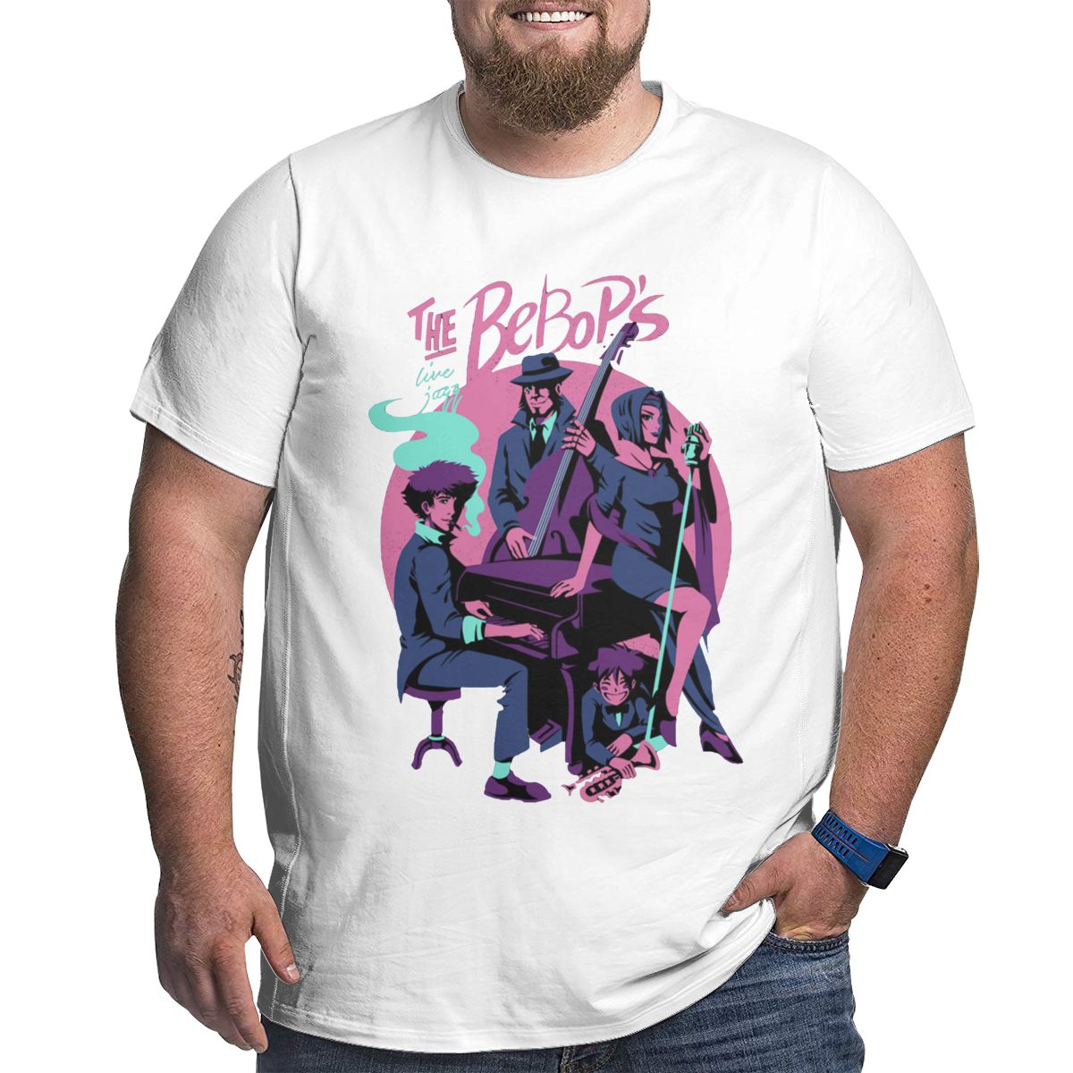 Cowboy Bebop's Big & Tall Tees