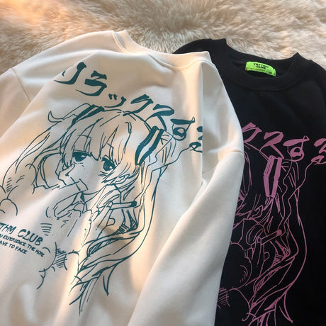 This sweatshirt captures the magic of Gothic Miku. If you're looking for more Hatsune Miku merch, we have it all! Check out our anime merch now—free shipping!