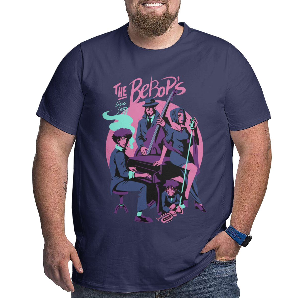 Cowboy Bebop's Big & Tall Tees