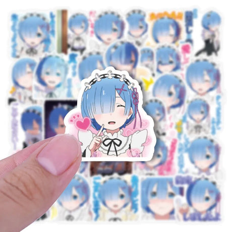This stickers captures the magic of Re Zero. If you're looking for more Re Zero merch, we have it all! Check out our anime merch now—free shipping!
