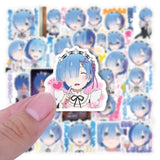 Re Zero Characters Stickers