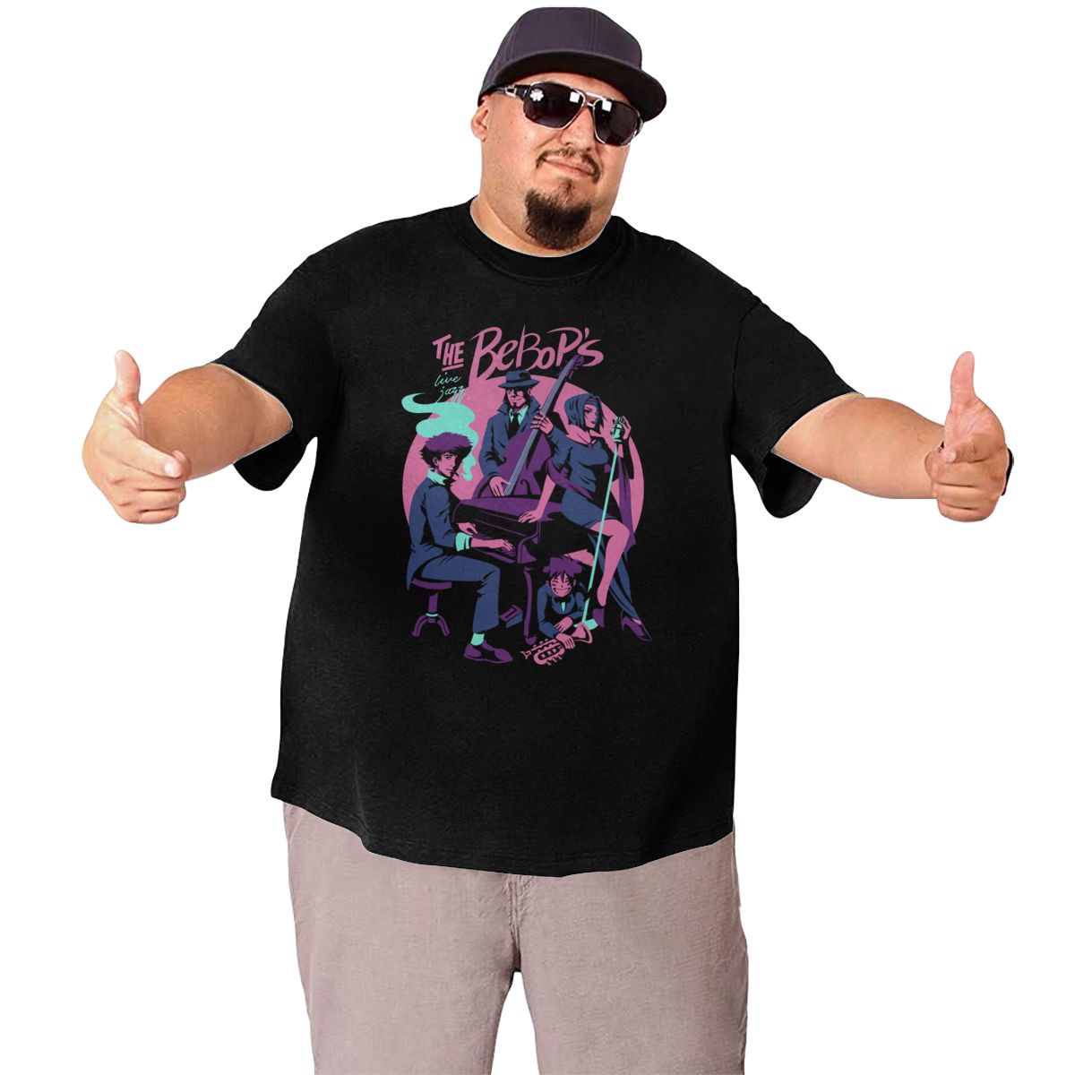 Cowboy Bebop's Big & Tall Tees