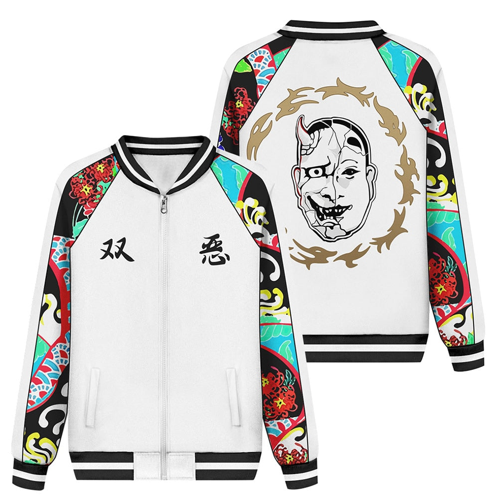 Tokyo Revengers Kawata Soya Cosplay Baseball Jacket - Embrace the Streetwear Style!