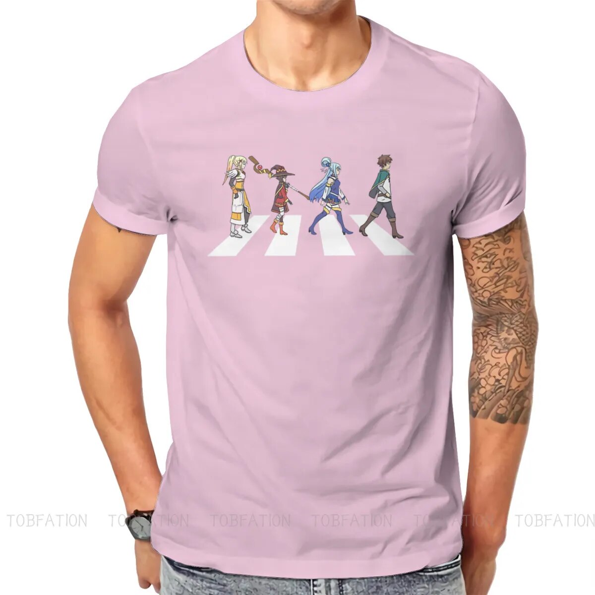 This shirt is your gateway to a world of laughter & divine adventures. Get it now! If you are looking for more KonoSuba Merch, We have it all!| Check out all our Anime Merch now!