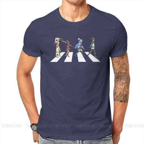 This shirt is your gateway to a world of laughter & divine adventures. Get it now! If you are looking for more KonoSuba Merch, We have it all!| Check out all our Anime Merch now!