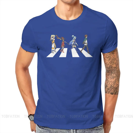 This shirt is your gateway to a world of laughter & divine adventures. Get it now! If you are looking for more KonoSuba Merch, We have it all!| Check out all our Anime Merch now!