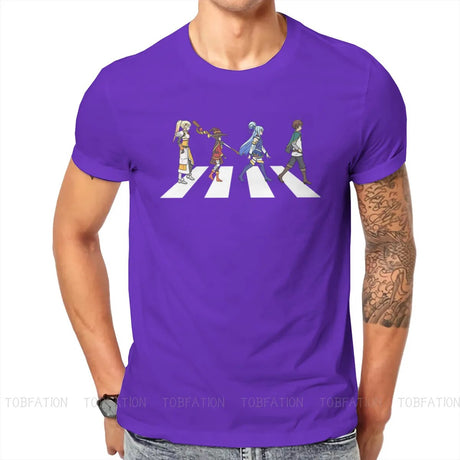 This shirt is your gateway to a world of laughter & divine adventures. Get it now! If you are looking for more KonoSuba Merch, We have it all!| Check out all our Anime Merch now!