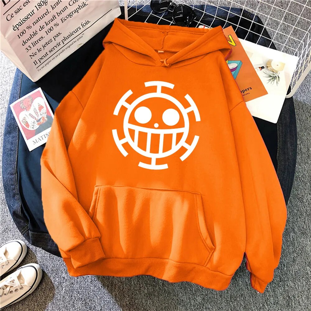 This hoodies captures the magic of Jolly Roger. If you're looking for more One Piece merch, we have it all! Check out our anime merch now—free shipping!