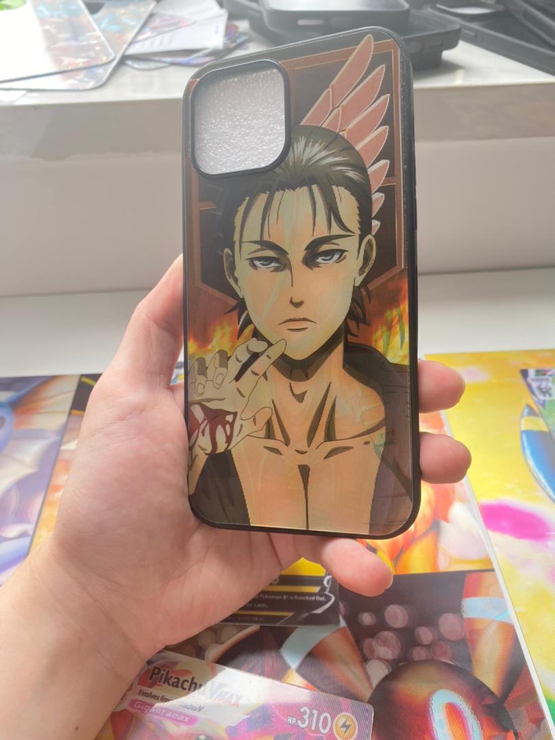Eren Yeager 3D Motion IPhone Case