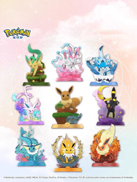 This figurine captures the magic of Eeveelution. If you're looking for more Pokemon merch, we have it all! Check out our anime merch now—free shipping!