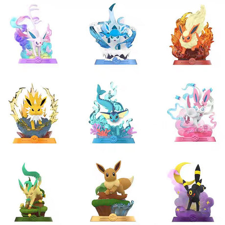 This figurine captures the magic of Eeveelution. If you're looking for more Pokemon merch, we have it all! Check out our anime merch now—free shipping!