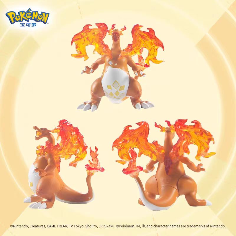 This figurine captures the magic of Pikachu & Charizard. If you're looking for more Pokemon merch, we have it all! Check out our anime merch now—free shipping!