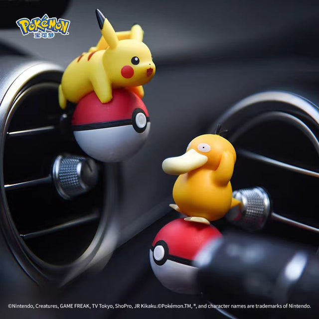 Upgrade your ride with our genuine Pokémon Air Fresheners from Japan, get Pikachu or Psyduck to ride along side you! | Here at Everythinganimee we have the coolest Anime Merch.