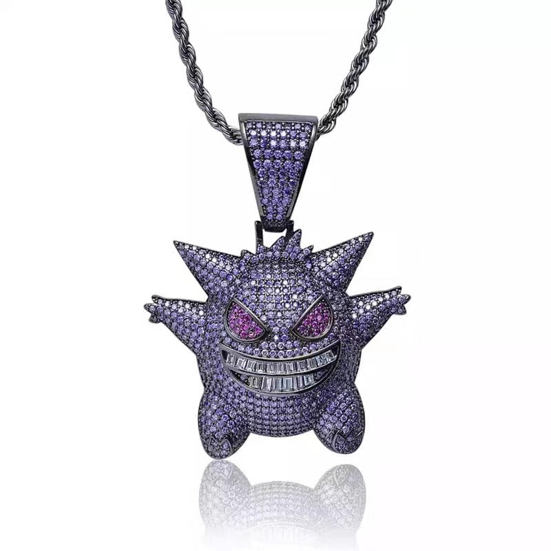 This necklace captures the magic of Gengar. If you're looking for more Pokemon merch, we have it all! Check out our anime merch now—free shipping!