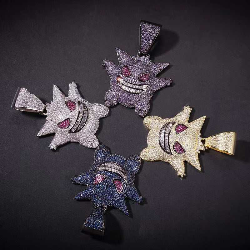 This necklace captures the magic of Gengar. If you're looking for more Pokemon merch, we have it all! Check out our anime merch now—free shipping!