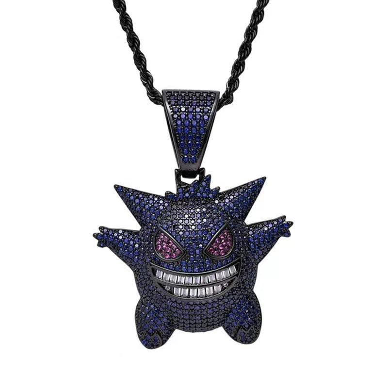 This necklace captures the magic of Gengar. If you're looking for more Pokemon merch, we have it all! Check out our anime merch now—free shipping!